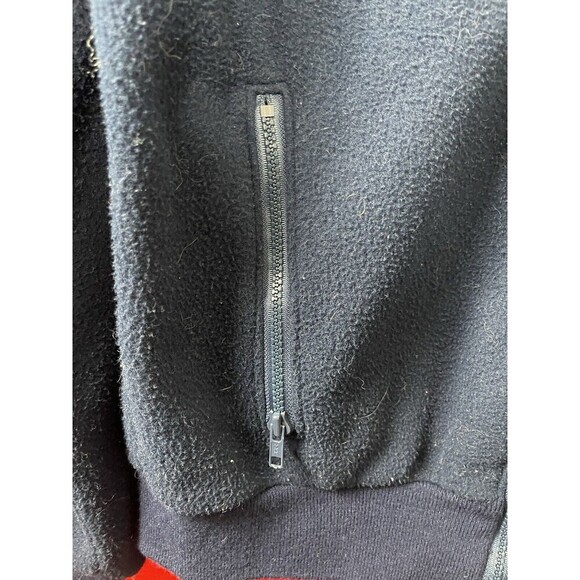 Vintage 80’s Old Label The North Face Fleece Jacket Blue Mens Large - Picture 3 of 7